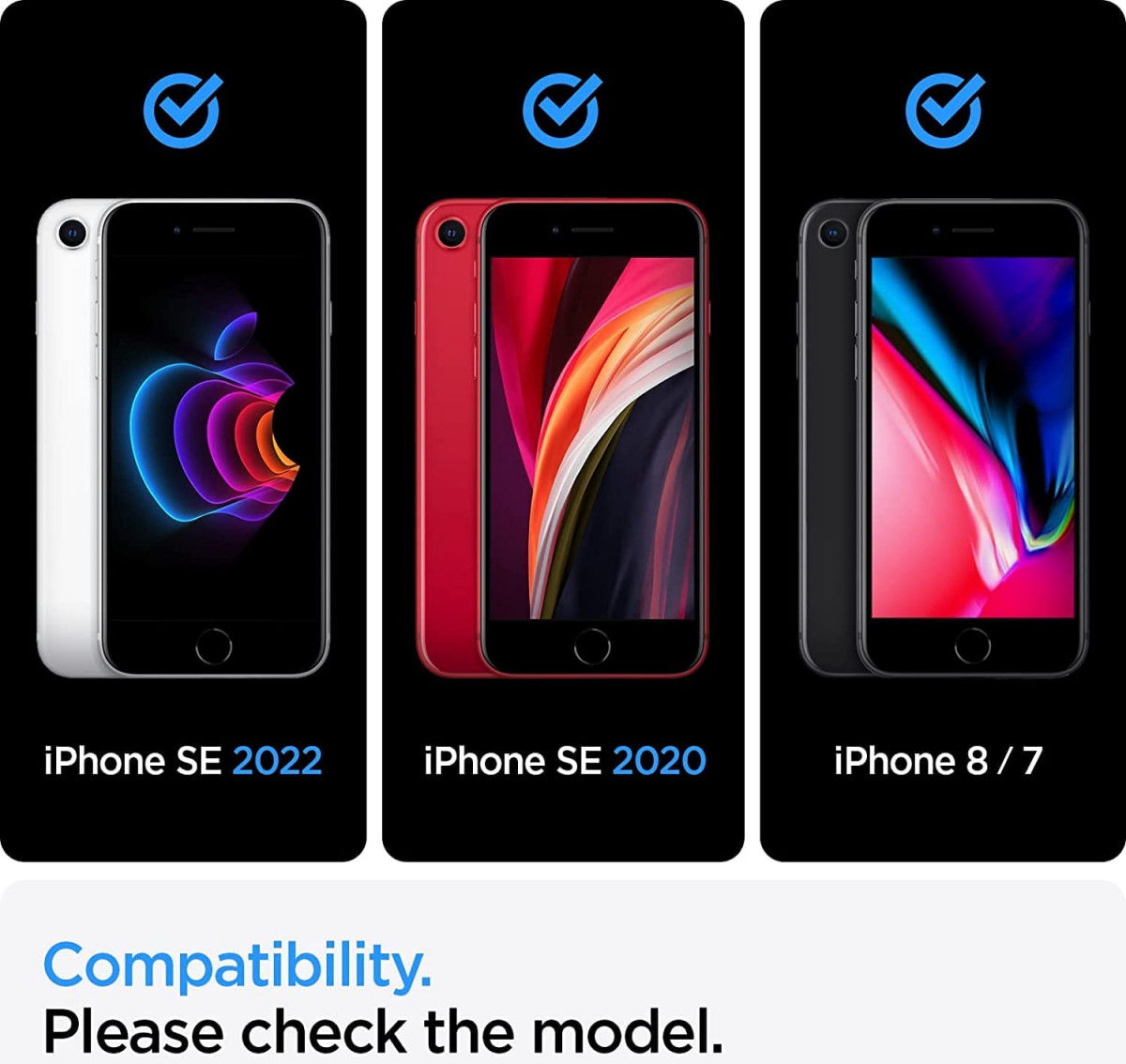 Spigen Ultra Hybrid 2 iPhone SE (2020/2022) / 8 / 7 Hoesje Transparant afbeelding 8