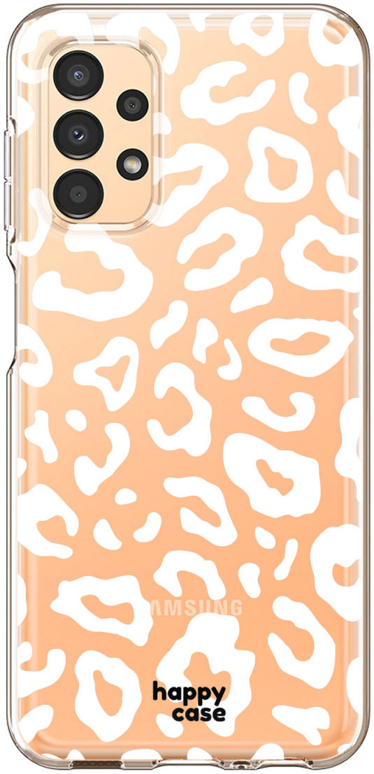 HappyCase Samsung Galaxy A13 Hoesje Flexibel TPU Luipaard Print afbeelding 1