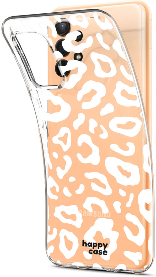 HappyCase Samsung Galaxy A13 Hoesje Flexibel TPU Luipaard Print afbeelding 9