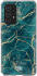 HappyCase Samsung Galaxy A53 Hoesje Flexibel TPU Aqua Marmer Print afbeelding 1