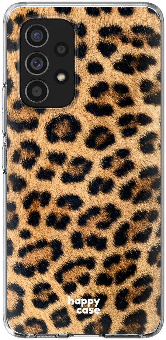 HappyCase Samsung Galaxy A53 Hoesje Flexibel TPU Wilde Panter Print afbeelding 1