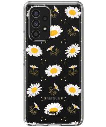 HappyCase Samsung Galaxy A53 Hoesje Flexibel TPU Bloemen Print