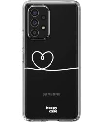 HappyCase Samsung Galaxy A53 Hoesje Flexibel TPU Hartje Print