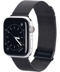 Dux Ducis Apple Watch 41MM / 40MM / 38MM Bandje Stalen Milanese Zwart