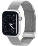 Dux Ducis Apple Watch 45MM / 44MM / 42MM Bandje Stalen Milanese Zilver