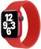 Apple Watch Bandje - 1-9/SE/Ultra 41MM/40MM/38MM - Solo Loop - Rood Maat: S