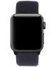 Apple Watch 41MM / 40MM / 38MM Bandje Nylon Klittenband Zwart