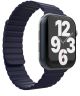 Apple Watch 1-9/SE 41/40/38MM Bandje Magnetisch Siliconen Zwart