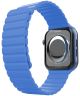 Apple Watch 1-9/SE 41/40/38MM Bandje Magnetisch Siliconen Blauw