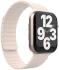 Apple Watch Bandje - 1-10/SE - 42/41/40/38MM - Magnetisch - Siliconen - Beige afbeelding 1
