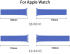 Apple Watch Bandje - 1-10/SE - 42/41/40/38MM - Magnetisch - Siliconen - Beige afbeelding 4