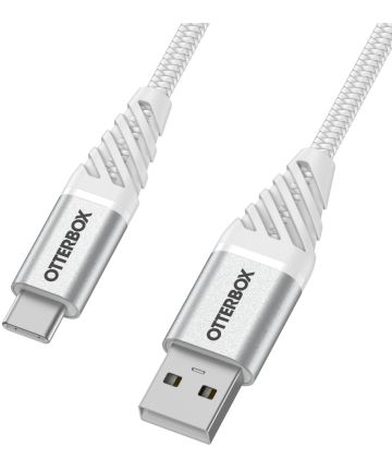 Otterbox USB A naar USB-C Kabel 1 Meter Wit Kabels