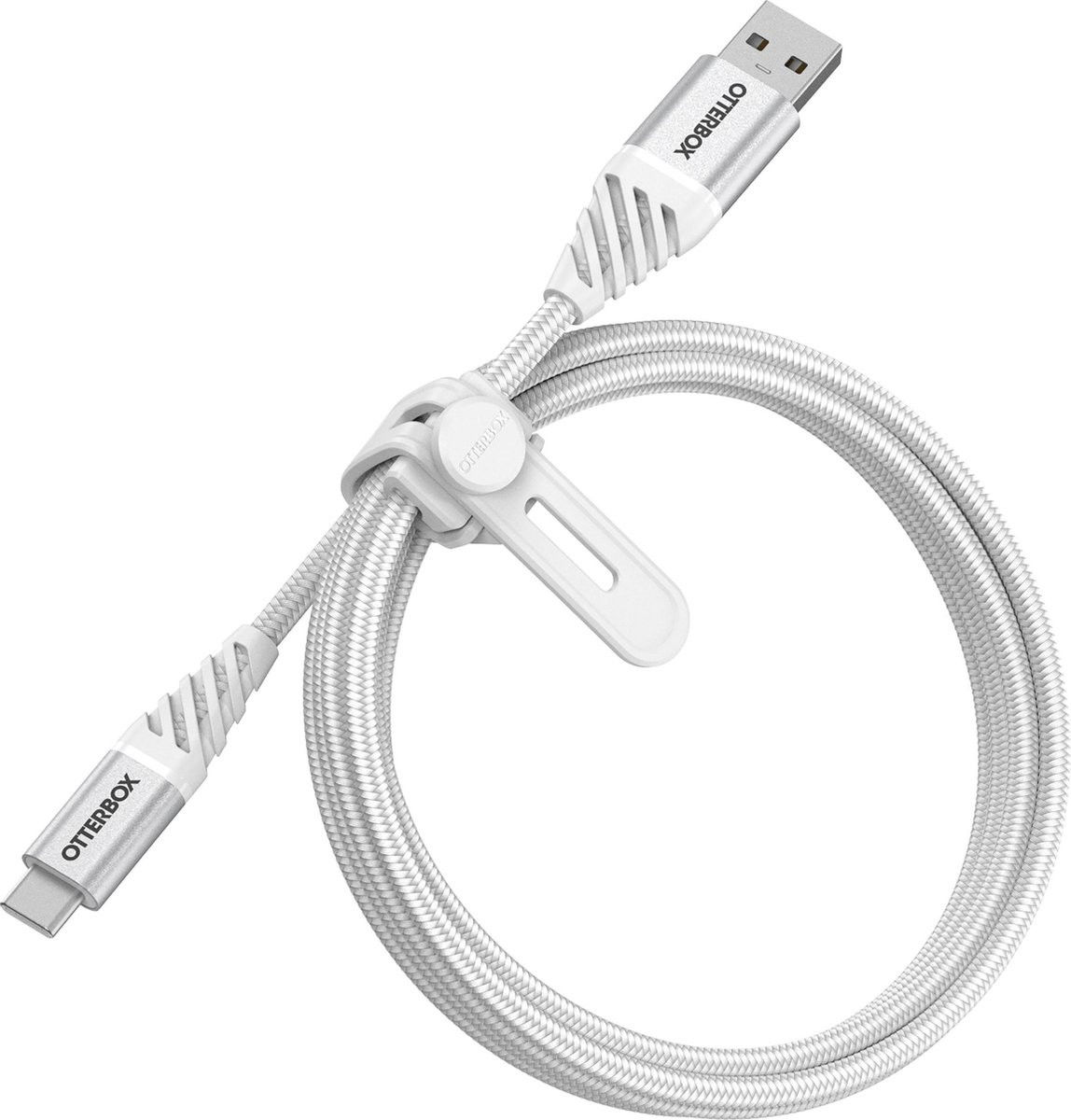 Otterbox USB A naar USB-C Kabel 1 Meter Wit afbeelding 2
