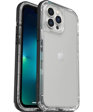 LifeProof Next Apple iPhone 13 Pro Max Hoesje Transparant / Zwart Hoesjes
