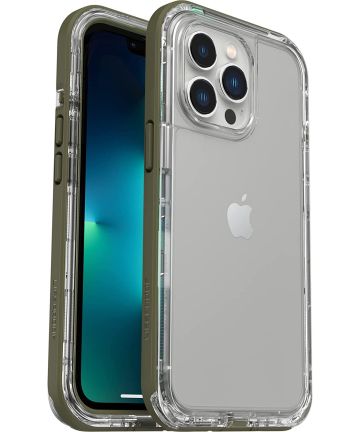 LifeProof Next Apple iPhone 13 Pro Hoesje Transparant / Groen Hoesjes