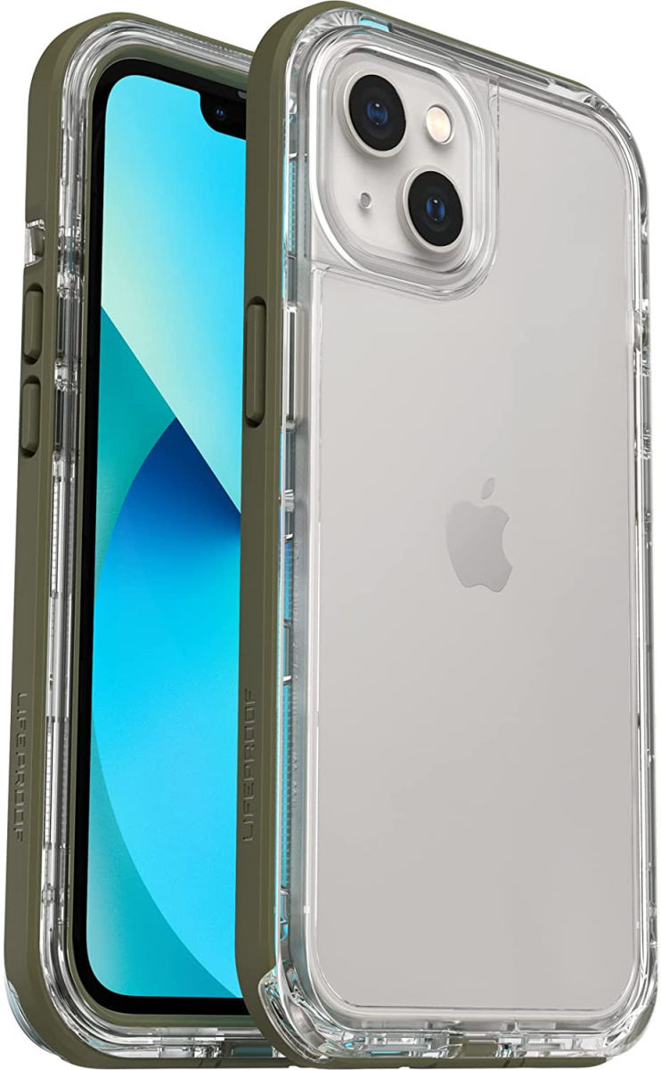 LifeProof Next Apple iPhone 13 Hoesje Transparant / Groen afbeelding 1