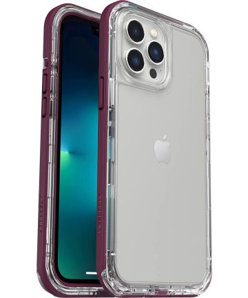 LifeProof Next Apple iPhone 13 Pro Max Hoesje Transparant / Paars Hoesjes