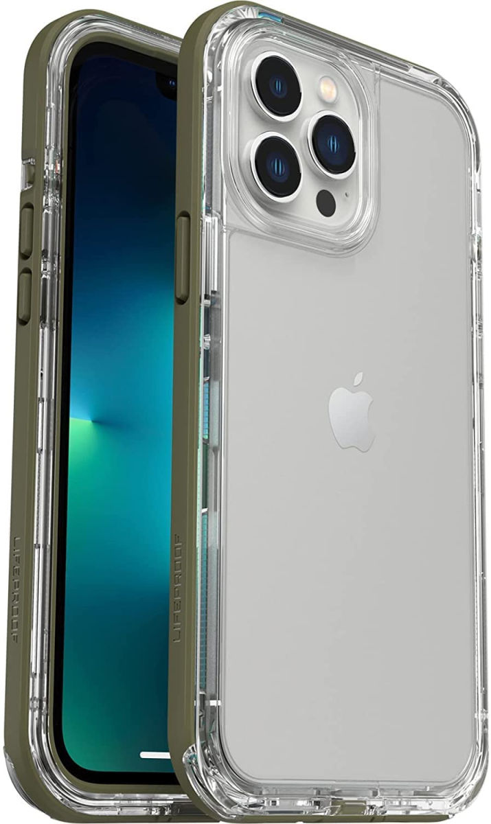 LifeProof Next Apple iPhone 13 Pro Max Hoesje Transparant / Groen afbeelding 1