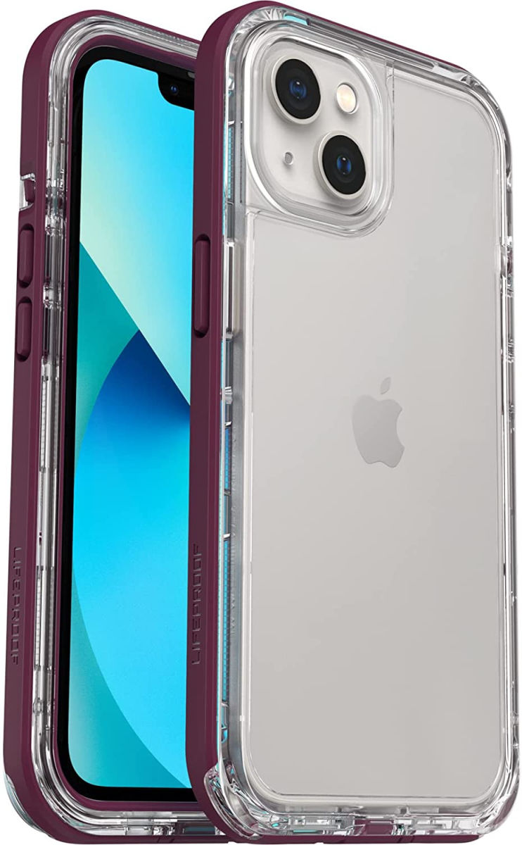 LifeProof Next Apple iPhone 13 Hoesje Transparant / Paars afbeelding 1