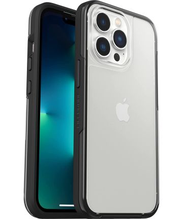 LifeProof See Apple iPhone 13 Pro Hoesje Back Cover Transparant Zwart Hoesjes