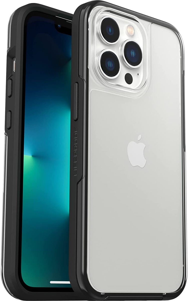 LifeProof See Apple iPhone 13 Pro Hoesje Back Cover Transparant Zwart afbeelding 1