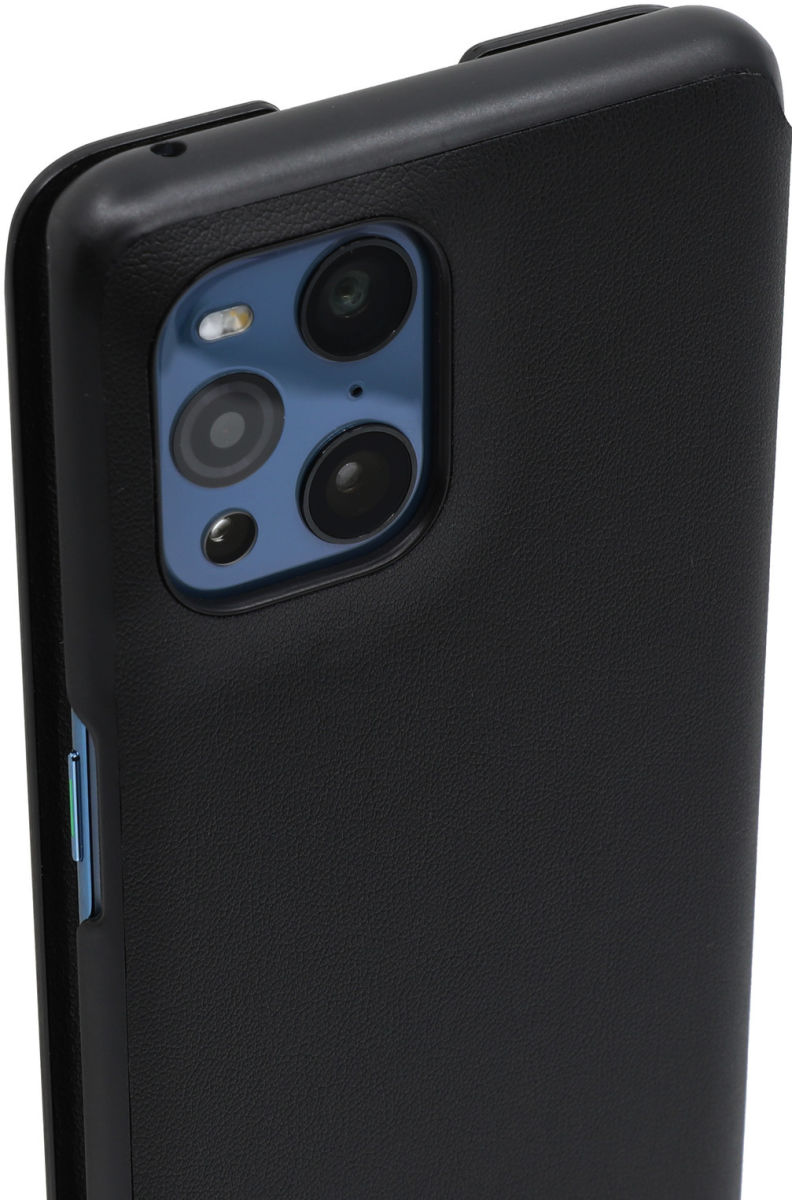 Origineel Oppo Find X3 Pro Hoesje Flip Cover Wallet Book Case Zwart afbeelding 7