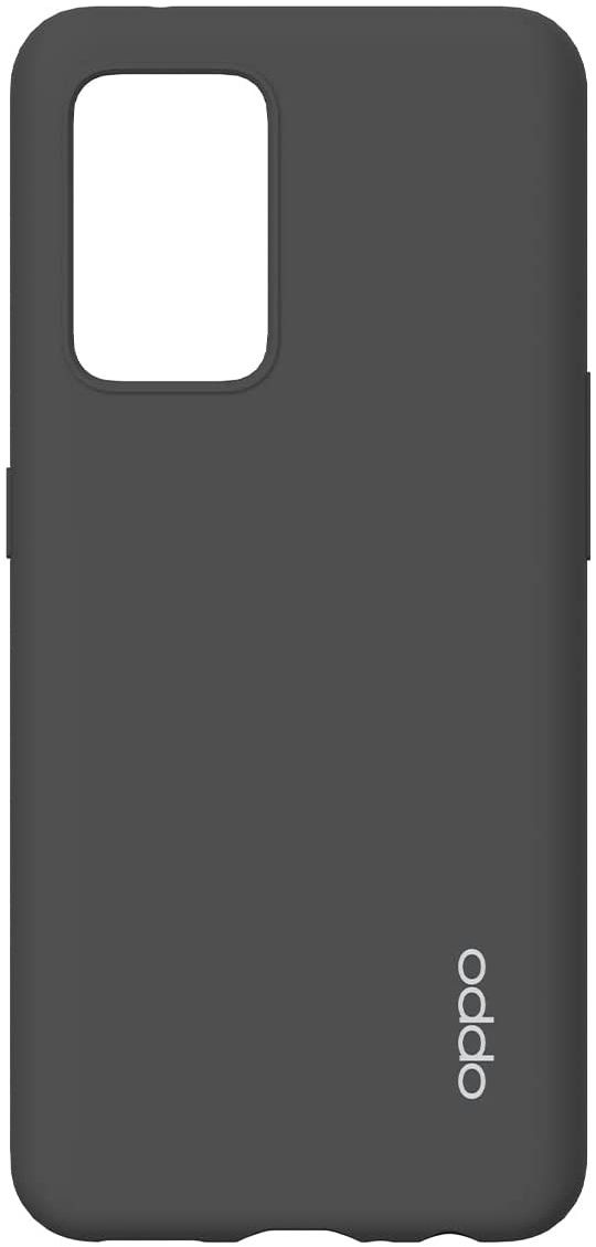 Origineel Oppo Find X5 Lite Hoesje Siliconen Back Cover Zwart afbeelding 2