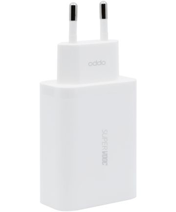 Originele Oppo SuperVOOC 65W Snellader Fast Charge USB-C Adapter Wit Opladers