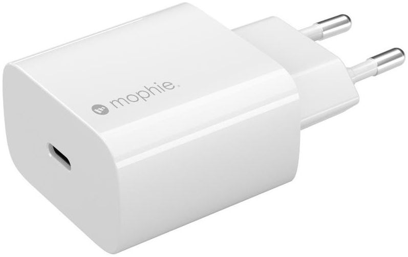 Mophie 30W GaN USB-C Power Delivery / Quick Charge Wall Adapter Wit afbeelding 1
