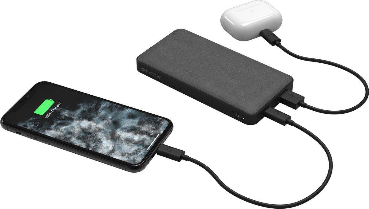 Mophie Powerstation Powerbank 10.000 mAh 18W PD Zwart afbeelding 4