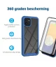 Samsung Galaxy A03 Hoesje Full Protect 360° Cover Hybride Blauw