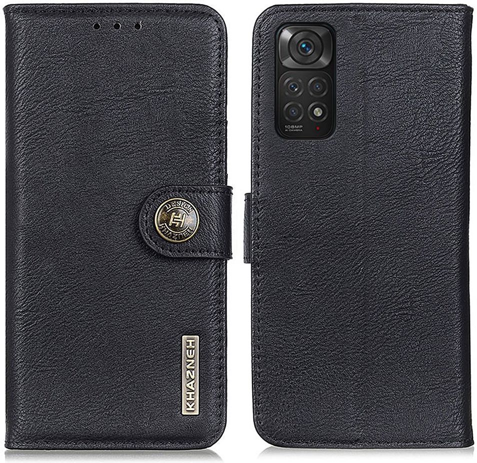 KHAZNEH Xiaomi Redmi Note 11 / 11S Hoesje Portemonnee Book Case Zwart afbeelding 2