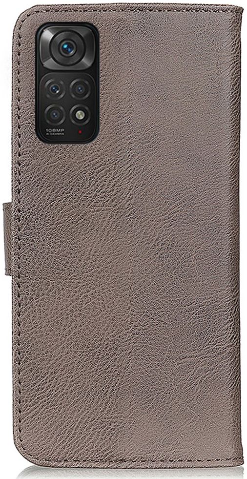 KHAZNEH Xiaomi Redmi Note 11 / 11S Hoesje Portemonnee Book Case Grijs afbeelding 4