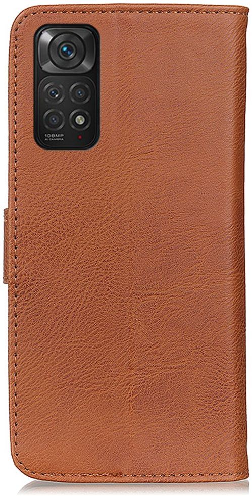 KHAZNEH Xiaomi Redmi Note 11 / 11S Hoesje Portemonnee Book Case Bruin afbeelding 4
