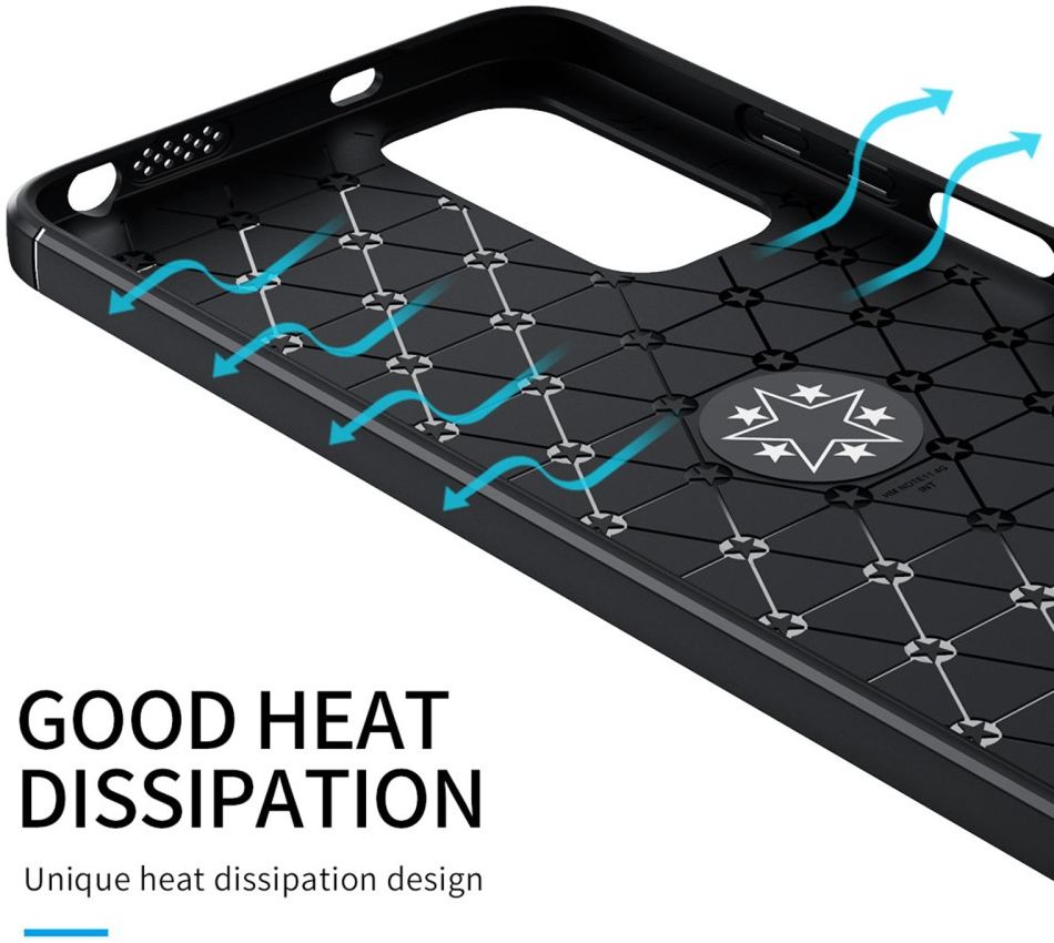 Xiaomi Redmi Note 11 / 11S Hoesje Kickstand Back Cover Zwart afbeelding 5