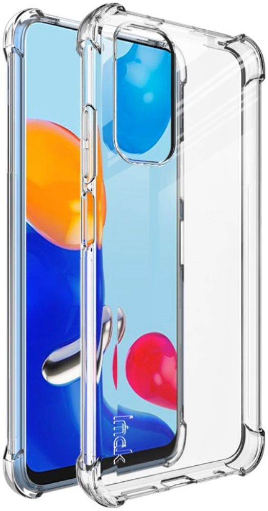 IMAK Xiaomi Redmi Note 11/11S Hoesje + Screen Protector Transparant afbeelding 1