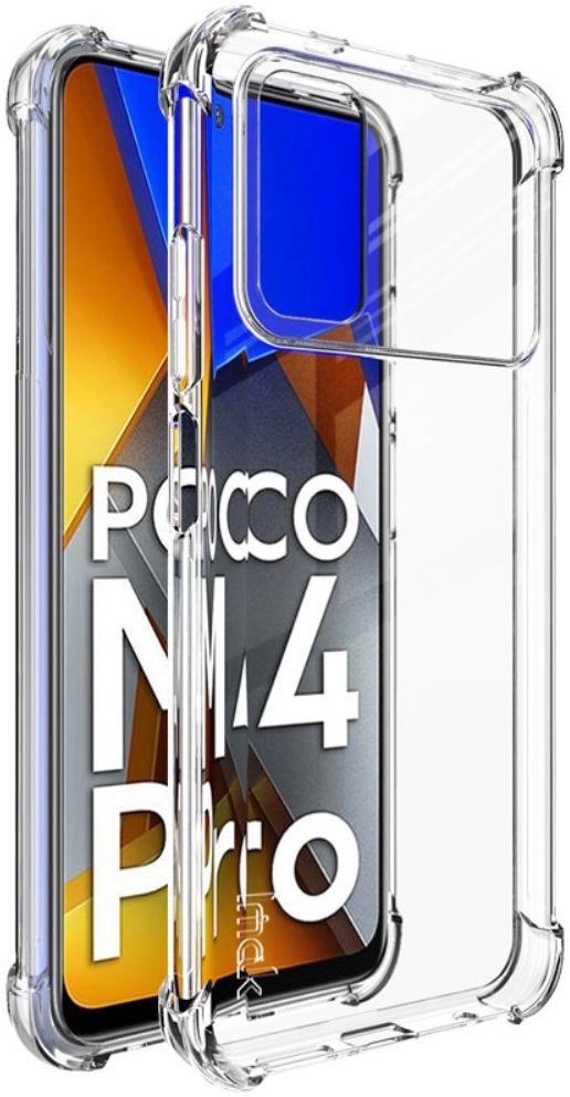 Xiaomi Poco M4 Pro 4G Hoesje + Screenprotector Transparant afbeelding 1