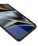 Xiaomi Poco X4 Pro Hoesje Armor Back Cover Transparant Blauw