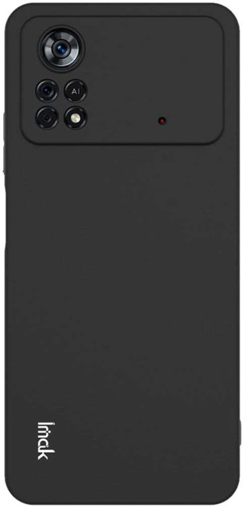 IMAK UC-3 Series Xiaomi Poco X4 Pro Hoesje Flexibel en Dun TPU Zwart afbeelding 2