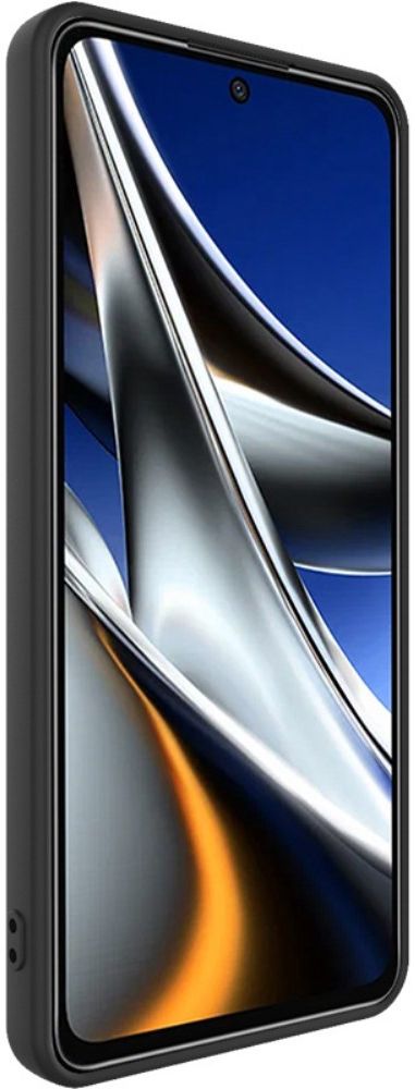 IMAK UC-3 Series Xiaomi Poco X4 Pro Hoesje Flexibel en Dun TPU Zwart afbeelding 5