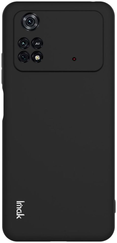 IMAK UC-3 Series Xiaomi Poco M4 Pro 4 Hoesje Flexibel en Dun TPU Zwart afbeelding 3