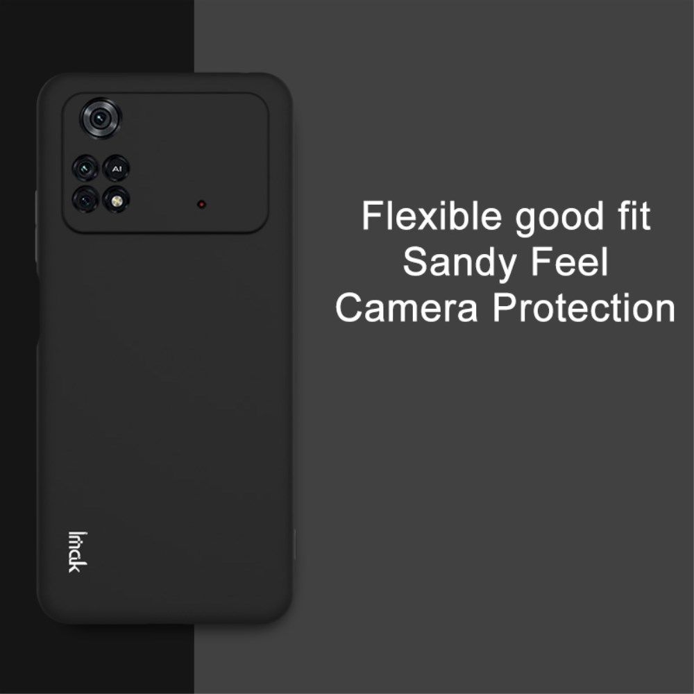 IMAK UC-3 Series Xiaomi Poco M4 Pro 4 Hoesje Flexibel en Dun TPU Zwart afbeelding 7