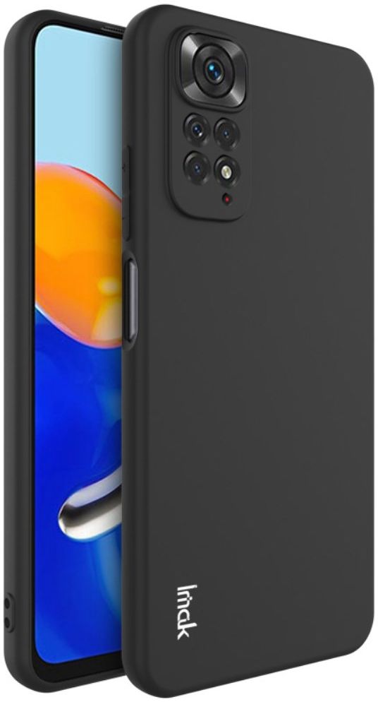 IMAK UC-3 Series Xiaomi Redmi Note 11 / 11s Hoesje Flexibel TPU Zwart afbeelding 1