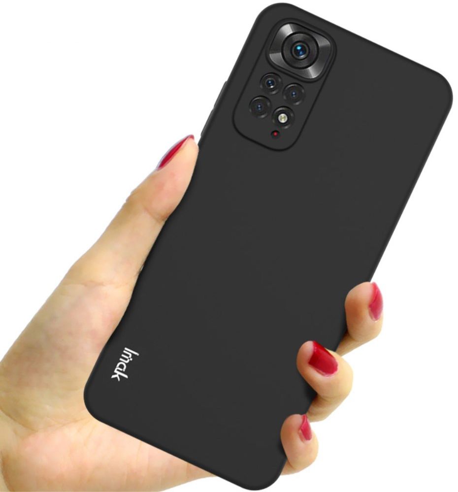 IMAK UC-3 Series Xiaomi Redmi Note 11 / 11s Hoesje Flexibel TPU Zwart afbeelding 2
