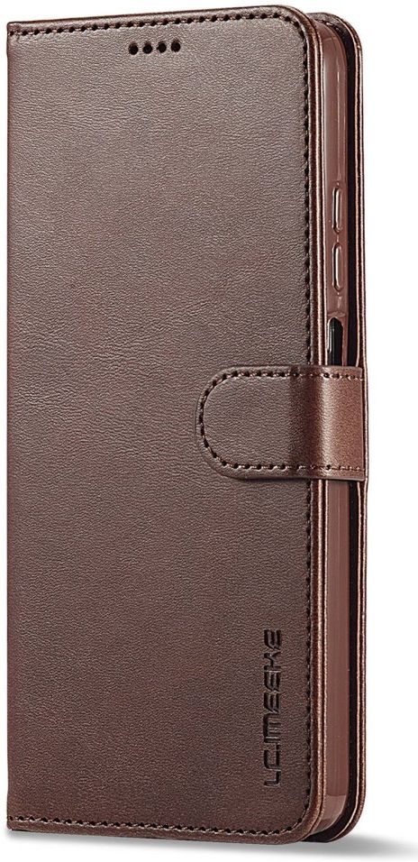LC.IMEEKE Xiaomi Poco M4 Pro 4G Hoesje Portemonnee Bruin afbeelding 1