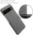 Google Pixel 7 Hoesje Hard Plastic met Stoffen Afwerking Grijs afbeelding 4