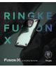 Ringke Fusion X OnePlus 10 Pro Hoesje Back Cover Transparant Groen