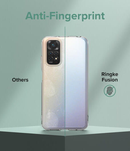 Ringke Fusion Xiaomi Redmi Note 11 / 11S Hoesje Transparant afbeelding 7