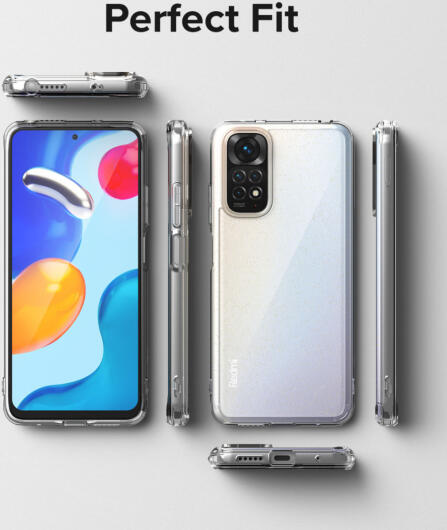 Ringke Fusion Xiaomi Redmi Note 11 / 11S Hoesje Transparant afbeelding 8