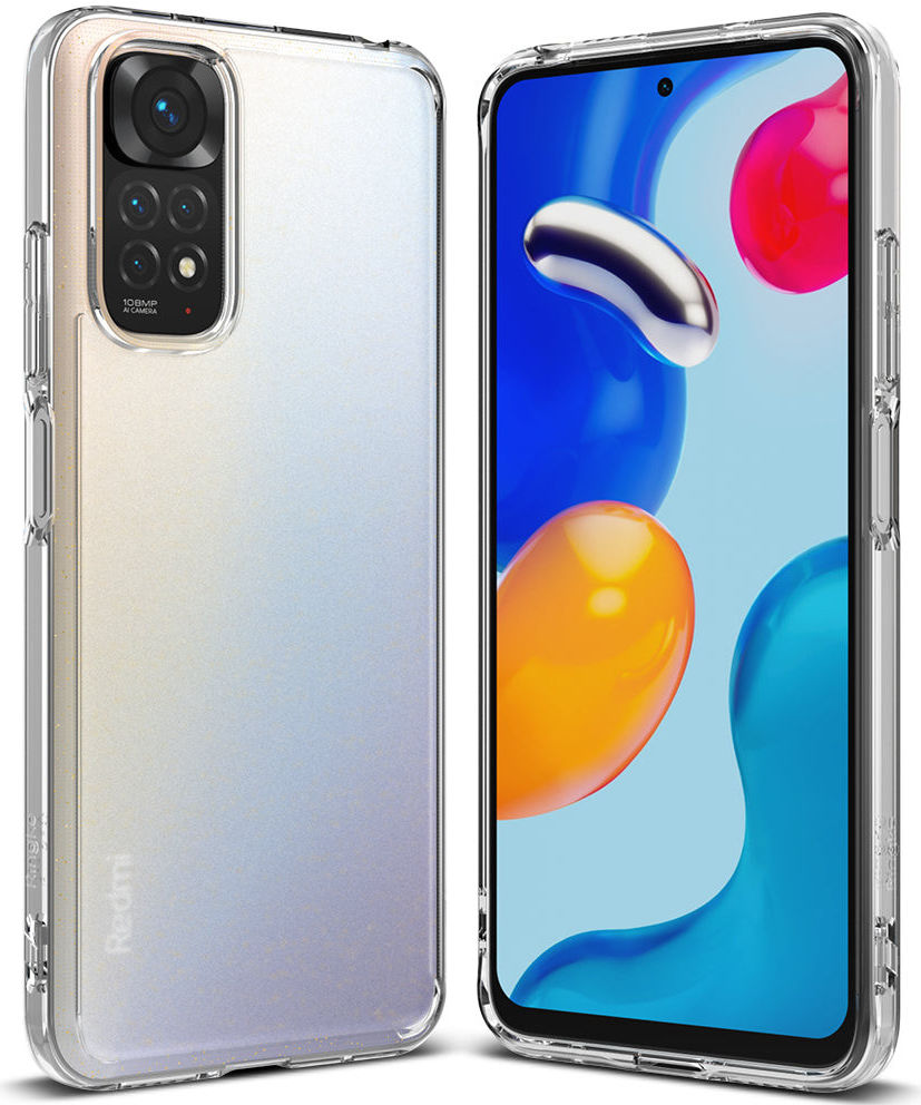 Ringke Fusion Xiaomi Redmi Note 11 / 11S Hoesje Matte Transparant afbeelding 1